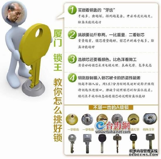 厦门近八成家庭还在用A级锁
