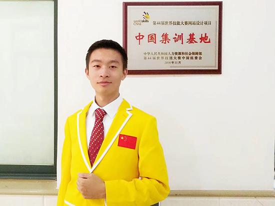 孔元元在中国集训基地。 受访者供图